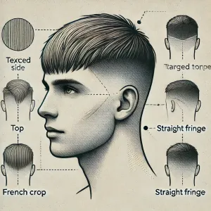 French Crop to fryzura, która zawsze wygląda schludnie